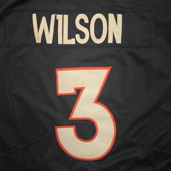 Nike Russell Wilson Denver Broncos Blue Orange Jersey Size XXL 2XL - Picture 13 of 13